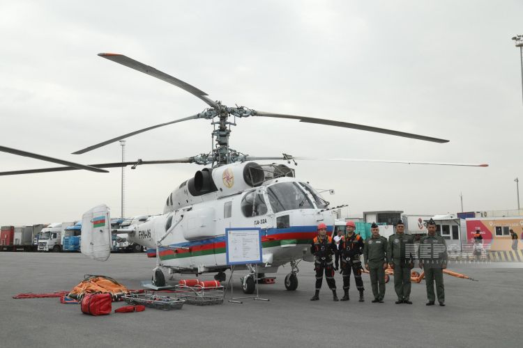 “Bakı 2025” əməliyyat-taktiki təlimi keçirilib, helikopterlərin paradı olub - FOTO