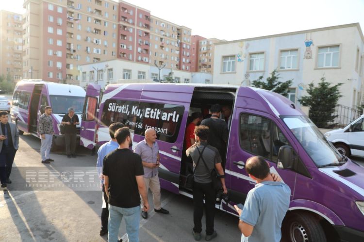 Ağdamın Kəngərli kəndinə növbəti köç karvanı yola salınıb