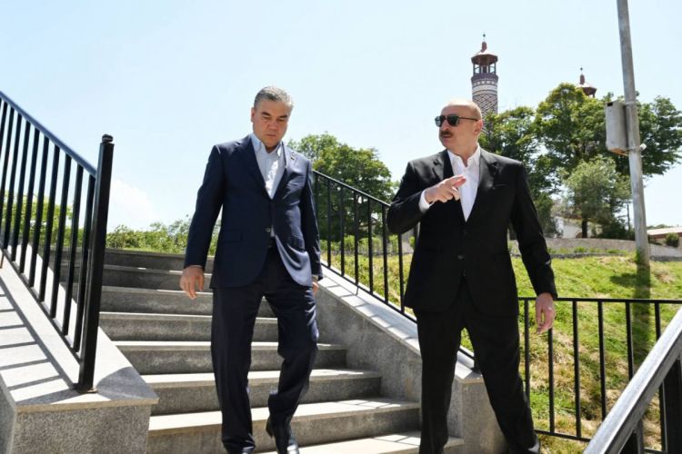 Prezident İlham Əliyev Qurbanqulu Berdiməhəmmədovun iştirakı ilə keçirilən tədbirlərlə bağlı paylaşım edib