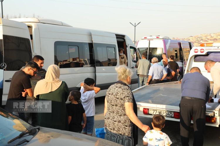 Ağdamın Xıdırlı kəndinə və Cəbrayıl şəhərinə növbəti köç karvanı yola salınıb