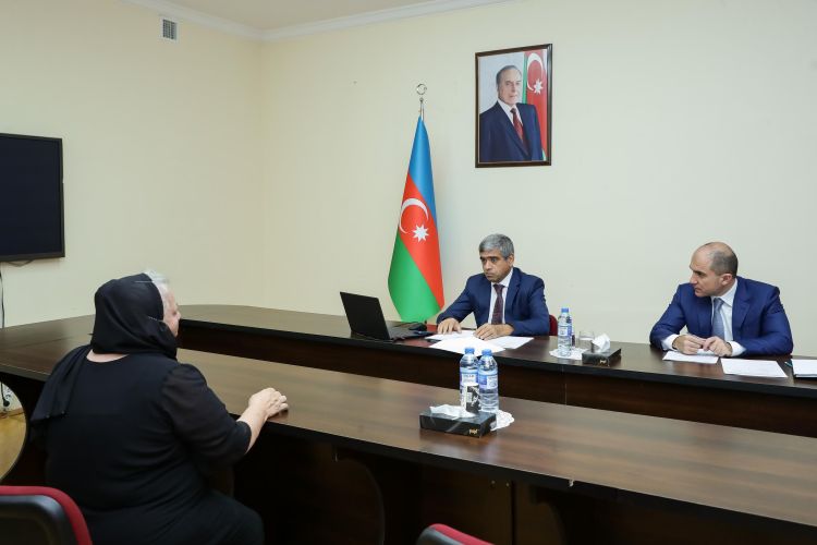 Nazir Anar Əliyev Daşkəsəndə vətəndaşları qəbul edib - FOTO