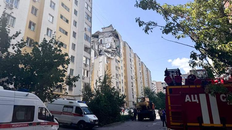 Saratovda qaz partlayışı nəticəsində xəsarət alanların sayı artıb