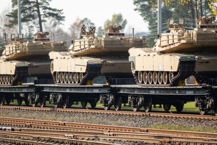 ABŞ Tayvana 42 "Abrams" tankını təhvil verib
