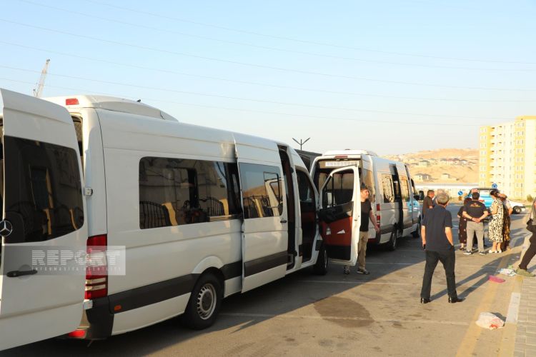 Ağdamın Xıdırlı kəndinə köç karvanı yola salınıb