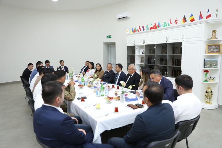 Şağan Reabilitasiya Pansionatında müharibə əlilləri ilə görüş keçirilib - FOTO