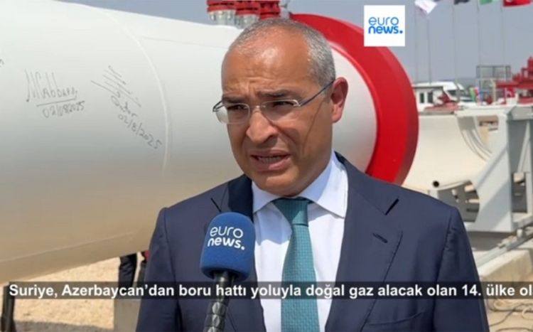 “Euronews Turkish”: Suriya Azərbaycanın təbii qazını tədarük etdiyi 14-cü ölkə oldu