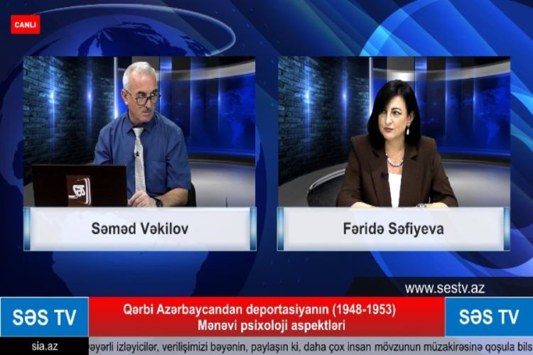 Qərbi Azərbaycandan deportasiyanın mənəvi-psixoloji aspektləri müzakirə edilib - FOTO - VİDEO