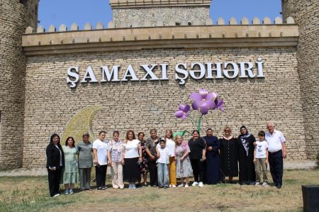 "Milli-Mənəvi Dəyərlərimizin İzində" layihəsi çərçivəsində Şamaxıya ekskursiya təşkil olunub - FOTO
