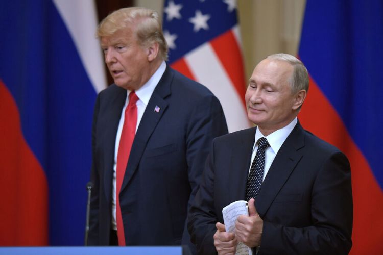 BƏƏ Trampla görüş üçün münasib yerlərdən biridir - Putin