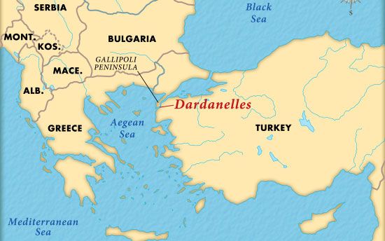 Dardanel boğazında gəmilərin hərəkəti dayandırılıb
