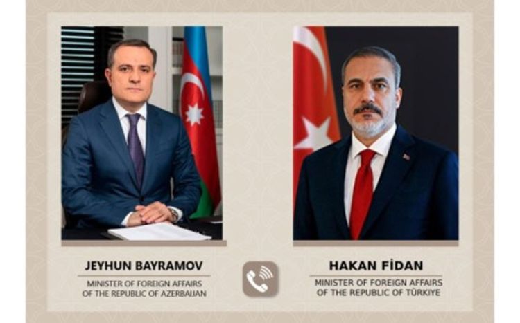 Ceyhun Bayramov ilə Hakan Fidan arasında telefon danışığı olub