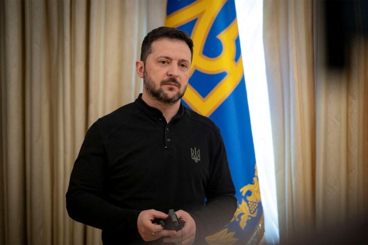 Volodimir Zelenski İlham Əliyevə zəng edib