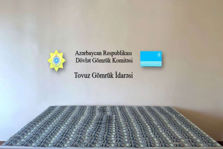 Gömrük nəzarətindən gizlədilən 100 min dollara yaxın vəsait aşkarlanıb