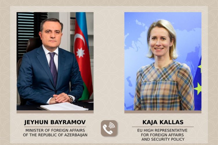Ceyhun Bayramov və Kaya Kallas arasında telefon danışığı olub