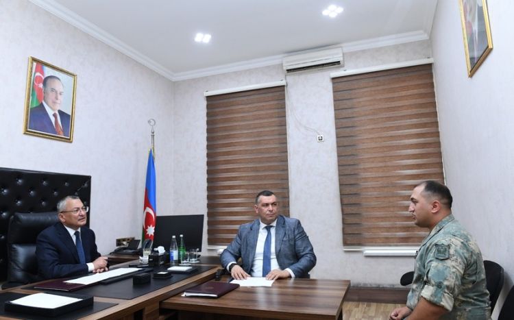 Rövşən Rzayev vətəndaş qəbulu keçirib