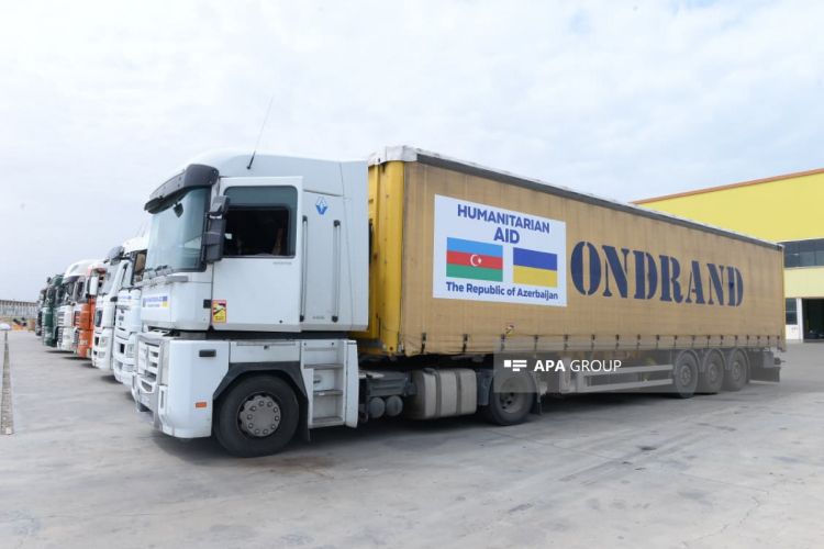 Ukraynaya elektrik avadanlıqlarından ibarət növbəti humanitar yardım göndərilib - FOTO