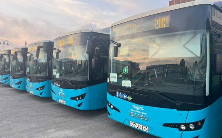 Xırdalandan Sumqayıta və Novxanıya hərəkət edən avtobuslar yenilənib