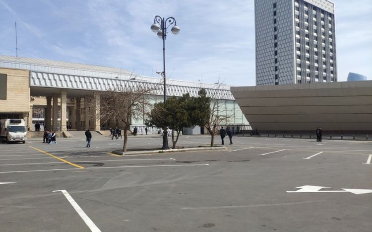 Bakı Dəmiryol Vağzalında parklanma xidməti müvəqqəti dayandırılır