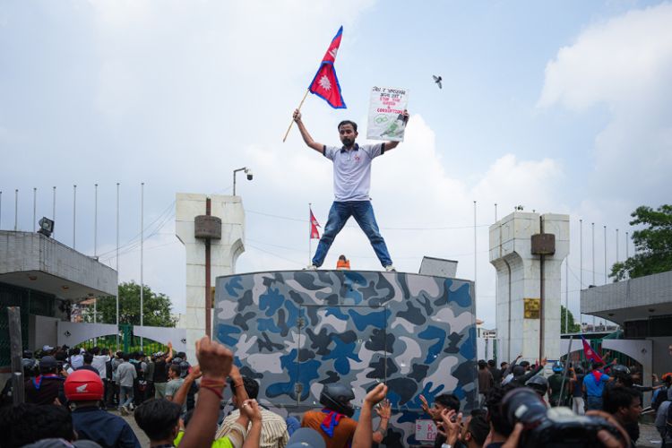 Nepalda etirazçılar keçmiş reperi Baş nazir təyin etmək istəyirlər