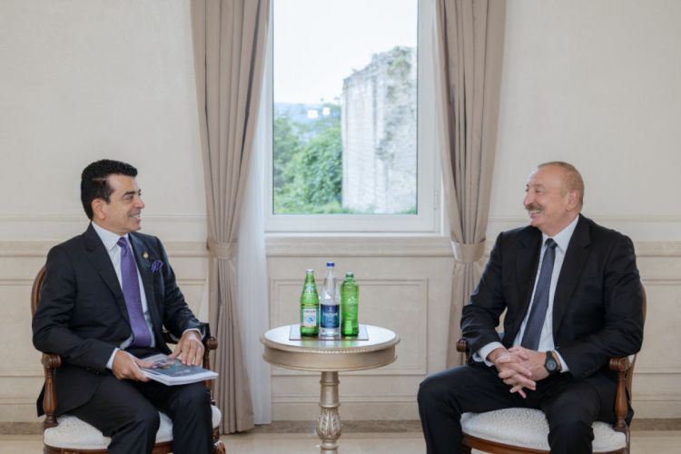 Prezident İlham Əliyev ICESCO-nun baş direktorunu qəbul edib