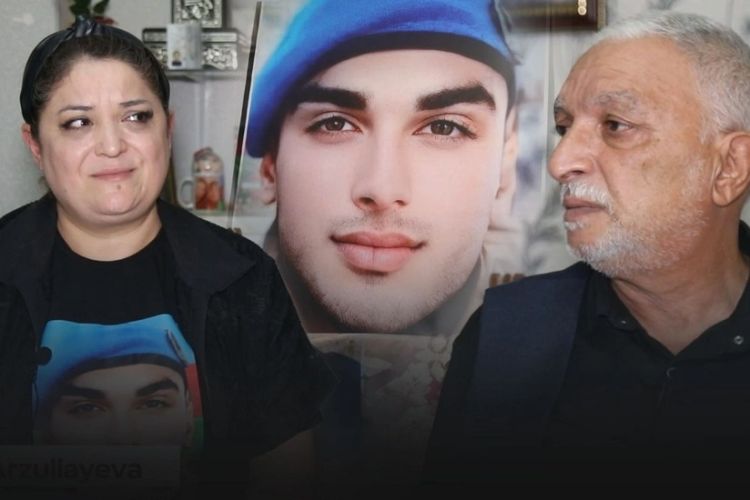 Şəhidin atası: Oğlum döyüş yoldaşları ilə "mən şəhid olmağa gedirəm" sözləri ilə vidalaşıb" - VİDEO