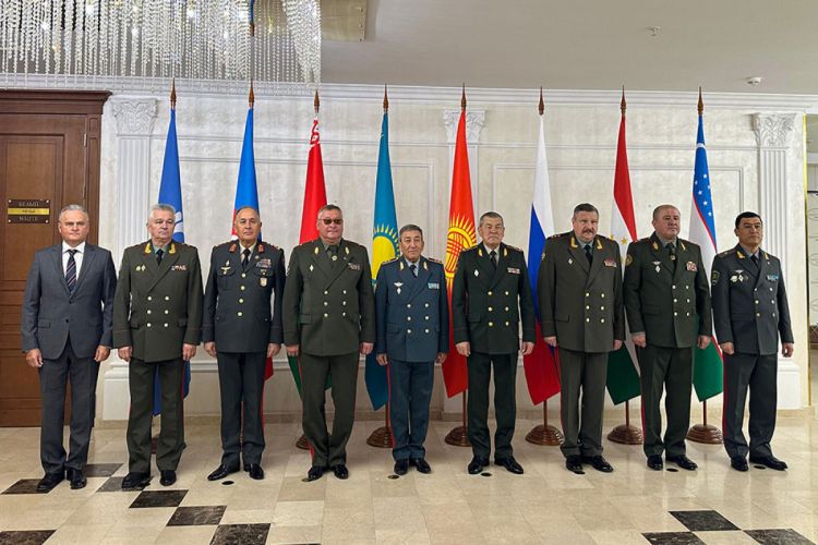 Kərim Vəliyev MDB Qərargah Rəisləri Komitəsinin iclasında iştirak edib - FOTO