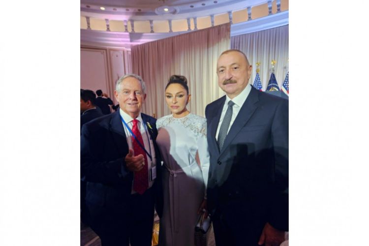 İlham Əliyev və Mehriban Əliyeva BMT Baş Assambleyasının 80-ci sessiyası ilə əlaqədar rəsmi qəbulda iştirak ediblər