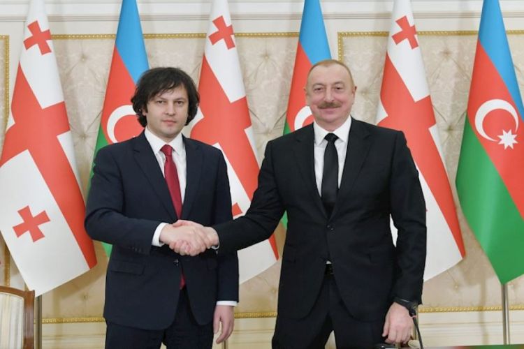 Azərbaycan Prezidenti İrakli Kobaxidzeyə zəng edib