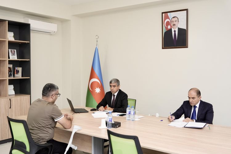 Nazir Anar Əliyev Bərdədə vətəndaşları qəbul edib - FOTO