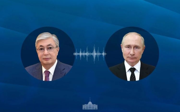 Kasım-Jomart Tokayev Vladimir Putinlə danışıqlar aparıb