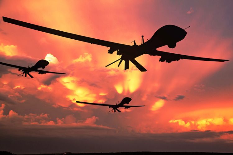 Almaniya səmasında bir neçə dron aşkarlanıb