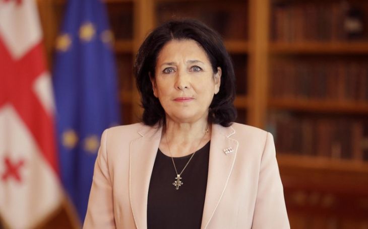 Salome Zurabişvili Varşavada: Gürcüstan mübarizəni davam etdirir