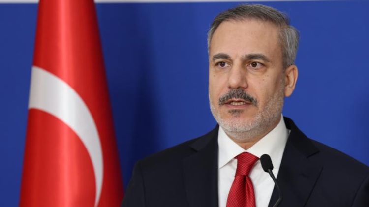 Hakan Fidan ispaniyalı həmkarı ilə görüşüb