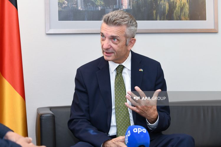 Səfir: Almaniya Qarabağın “Yaşıl zona” kimi inkişafını böyük maraqla izləyir