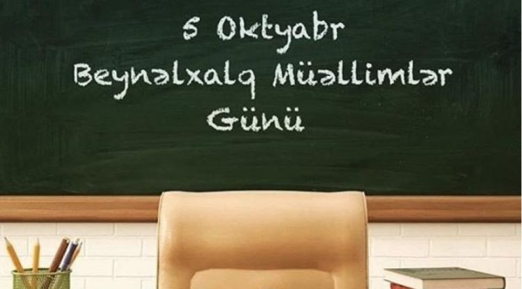 Bu gün Beynəlxalq Müəllimlər Günüdür