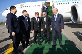 Kasım-Jomart Tokayev Azərbaycana səfərə gəlib - FOTO