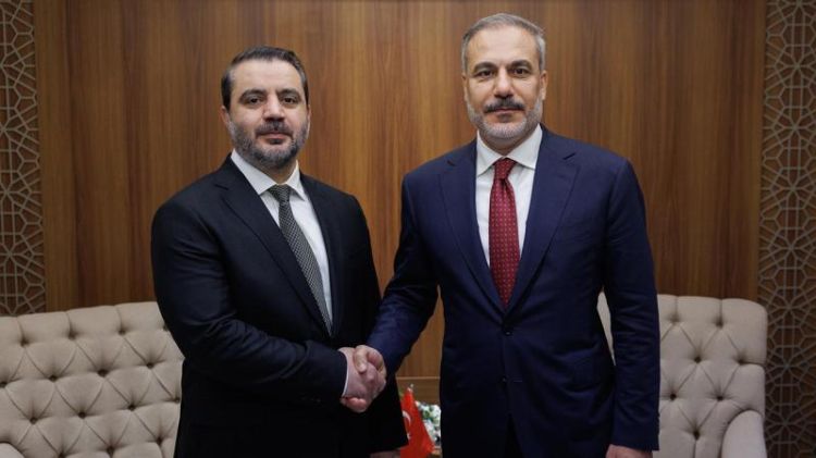 Hakan Fidan suriyalı həmkarı Şeybanini qəbul edəcək