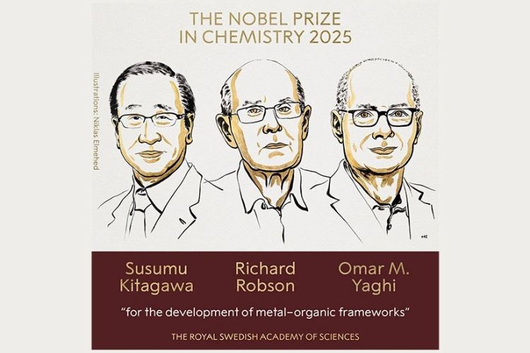 Kimya üzrə Nobel mükafatı laureatları açıqlanıb