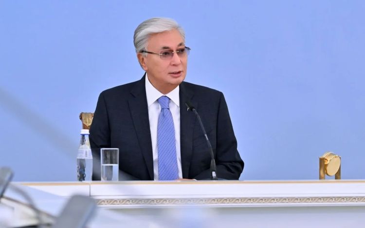 Kasım-Jomart Tokayev Tacikistana gedir Kasım-Jomart Tokayev Tacikistana gedir