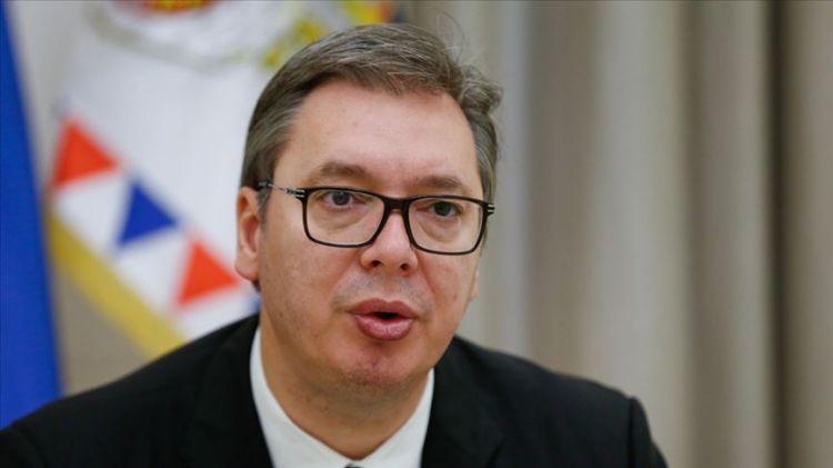 Vuçiç ABŞ sanksiyalarının Serbiyaya təsirindən danışıb