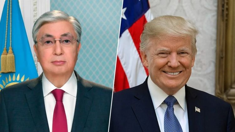 Qasım-Jomart Tokayev Donald Trampı təbrik edib