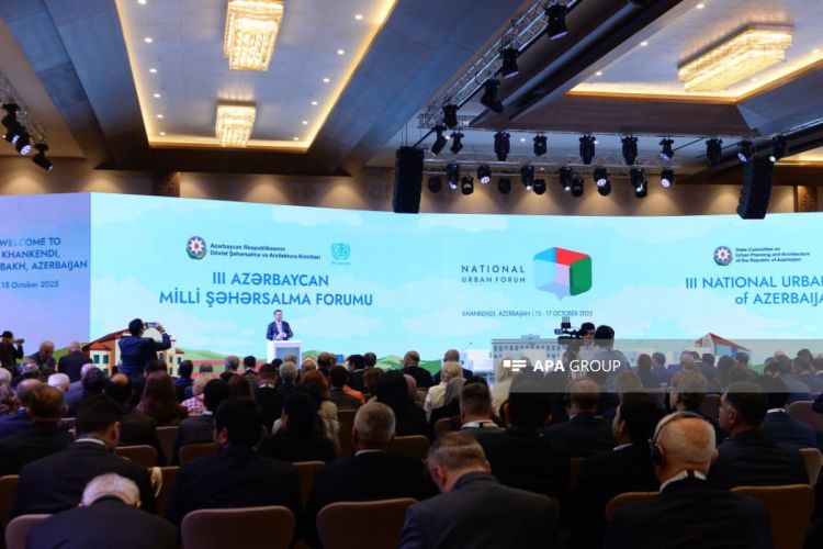 Xankəndidə III Azərbaycan Milli Şəhərsalma Forumunun açılışı olub - FOTO