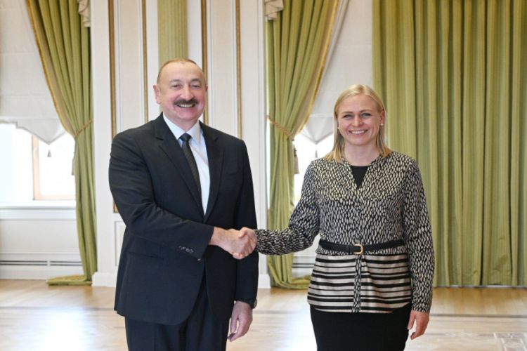 Prezident İlham Əliyev ATƏT sədrini qəbul edib - YENİLƏNİB Prezident İlham Əliyev ATƏT sədrini qəbul edib - YENİLƏNİB