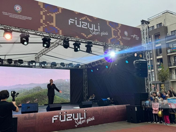 Füzuli Şəhəri Günü münasibətilə konsert təşkil olunub