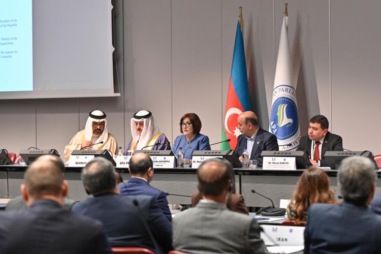 Sahibə Qafarova Cenevrədə Asiya Parlament Assambleyasının Koordinasiya görüşünə sədrlik edib