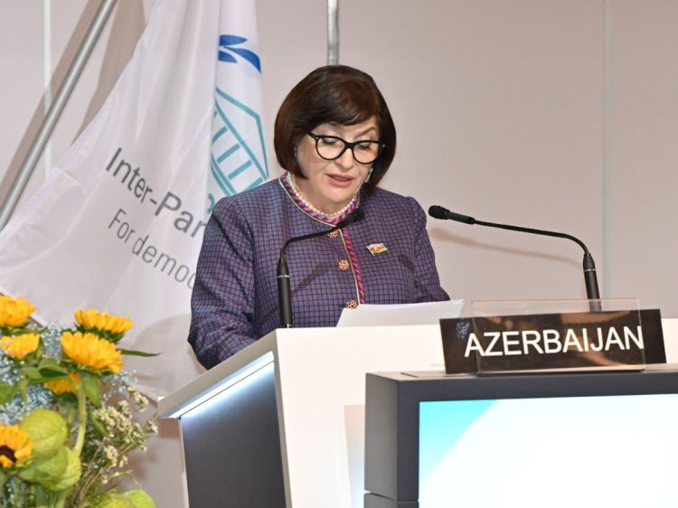Sahibə Qafarova PAİ-nin 151-ci Assambleyasında itkin düşmüş şəxslərin taleyi ilə bağlı məsələyə diqqət çəkib