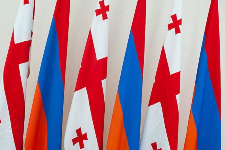Gürcüstanın müdafiə naziri Ermənistana səfər edib