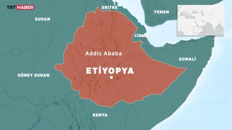 Efiopiyada qatar qəzası nəticəsində 15 nəfər ölüb