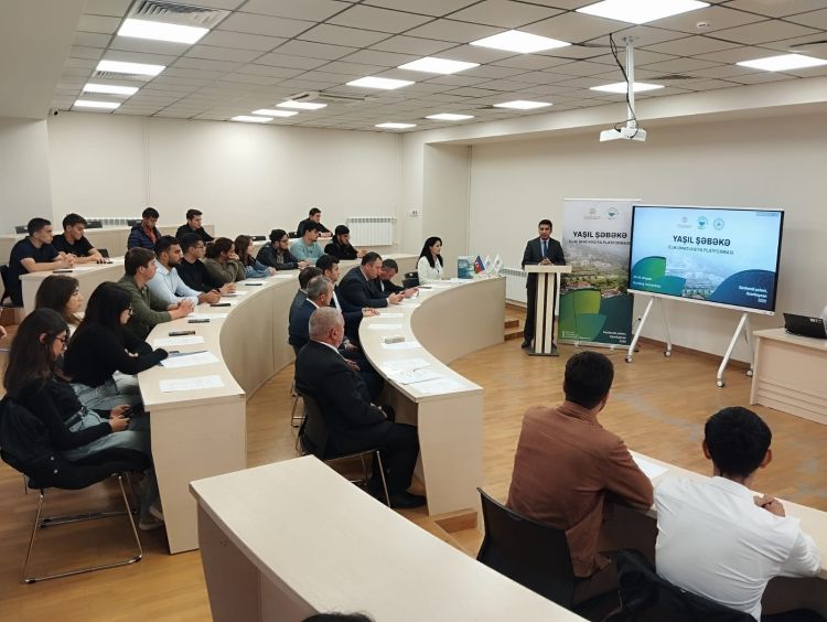 Xankəndidə “Yaşıl şəbəkə: Elmi İnnovasiya platforması” layihəsinin açılışı olub -  FOTO 