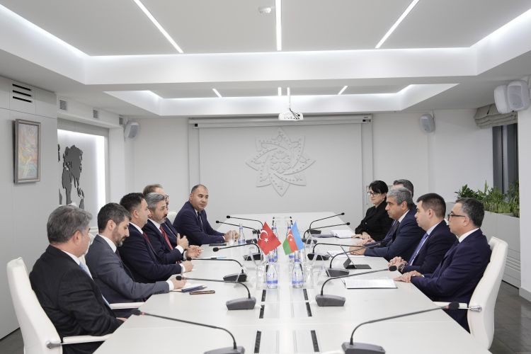 Türkiyənin Əmək və Sosial Müdafiə Nazirliyinin nümayəndə heyəti ilə görüş keçirilib